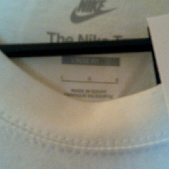 NEW NIKE SPORTWEAR "Trademark Max90 Tee" MEN'S OFF-WHITE T-SHIRT L HQ9262-100 - Picture 4 of 12